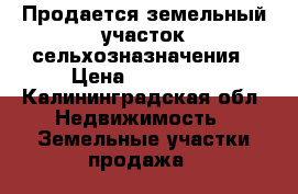 Продается земельный участок сельхозназначения › Цена ­ 200 000 - Калининградская обл. Недвижимость » Земельные участки продажа   